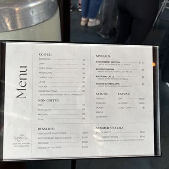 Ravello's Coffee - menu - Coffee & Tea Near Me - Columbus, Ohio