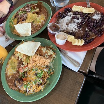 MartAnne's - Chorizo plate, buckwheat pancakes and chilaquiles - Breakfast & Brunch Near Me - Flagstaff, Arizona