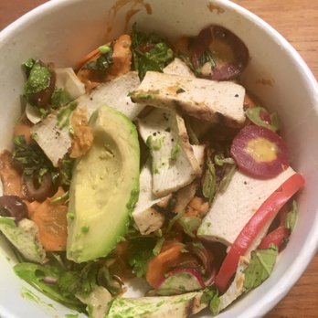 Flower Child - Vegan Massaman Curry with tofu and avocado. Delicious! - New American Near Me - Phoenix, Arizona Flower Child - Vegan Massaman Curry with tofu and avocado. Delicious! - New American Near Me - Phoenix, Arizona