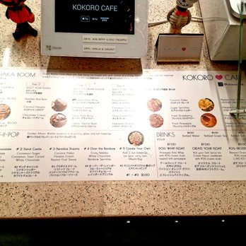 Kokoro Cafe - Da menu......... - Desserts Near Me - Honolulu, Hawaii Kokoro Cafe - Da menu......... - Desserts Near Me - Honolulu, Hawaii