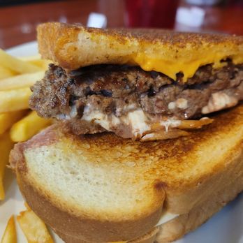 The Holiday House Restaurant - a grilled cheeseburger and french fries - Breakfast & Brunch Near Me - Holiday, Florida