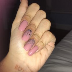 Tu Tu Nails & Spa - Gel tips!$47. This was my first experience with this salon and it was pretty good. But there was some cuts around my nail but that's okay.:)