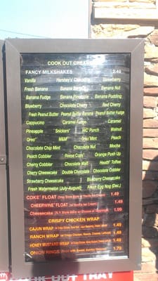 Menu photo 4 Cook Out Richmond, VA