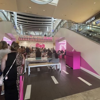 Hello Kitty Cafe - Located between escalators - Themed Cafes Near Me - Las Vegas, Nevada