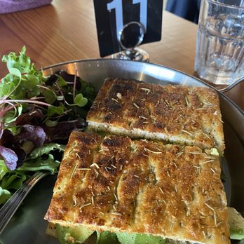 Gratia Bakery & Cafe - Spicy chicken and avocado focaccia bread Panini - Coffee & Tea Near Me - Maple Ridge, British Columbia