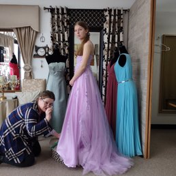 My daughters dress before alterations My daughters dress before alterations