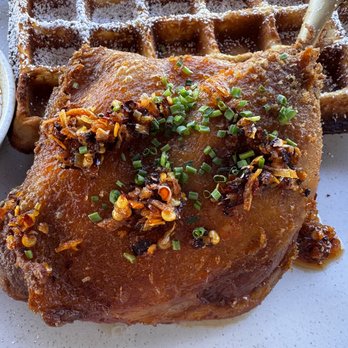Between Us - Duck confit and waffle - Breakfast & Brunch Near Me - San Diego, California Between Us - Duck confit and waffle - Breakfast & Brunch Near Me - San Diego, California