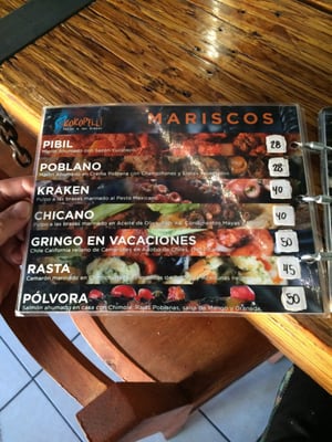 Menu photo 3 Kokopelli Tijuana, BCN Menu photo 3 Kokopelli Tijuana, BCN