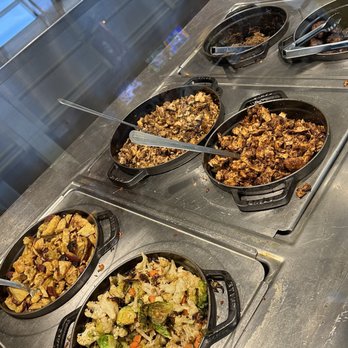 CAVA - Some of the protein options - Salad Near Me - Arlington, Virginia CAVA - Some of the protein options - Salad Near Me - Arlington, Virginia