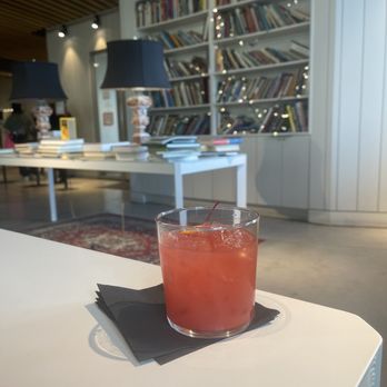 Austin Central Library - Cocktail in The CookBook Cafe - Libraries Near Me - Austin, Texas