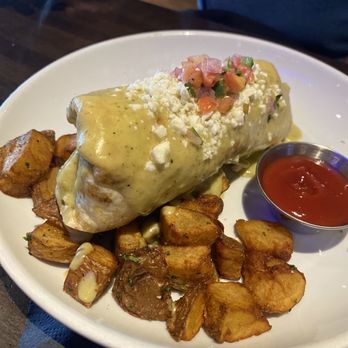 Red Door Woodfired Grill - Egg burrito - American Near Me - Leawood, Kansas Red Door Woodfired Grill - Egg burrito - American Near Me - Leawood, Kansas