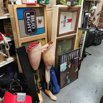 Greg's Stuff - Prosthetic legs and beer signs - Antiques Near Me - Cotati, California
