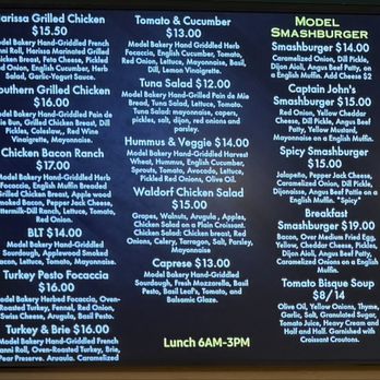 The Model Bakery - Menu as of 8/25/26 - Bakeries Near Me - Saint Helena, California The Model Bakery - Menu as of 8/25/26 - Bakeries Near Me - Saint Helena, California