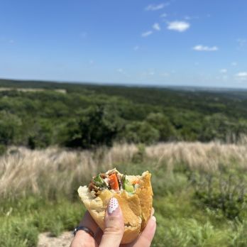 Kt Sandwiches - Having a Bahn mi on top of a mountain at turner falls! - Juice Bars & Smoothies Near Me - Oklahoma City, Oklahoma Kt Sandwiches - Having a Bahn mi on top of a mountain at turner falls! - Juice Bars & Smoothies Near Me - Oklahoma City, Oklahoma