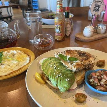 Early Owl - Avocado, chicken, toast, salsa, egg - Breakfast & Brunch Near Me - Salt Lake City, Utah Early Owl - Avocado, chicken, toast, salsa, egg - Breakfast & Brunch Near Me - Salt Lake City, Utah