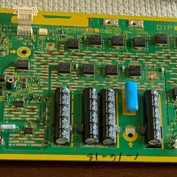 Quad City Electronics Service Center - Sustan Y board for Panasonic Plasma - Electronics Repair Near Me - Newhall, California Quad City Electronics Service Center - Sustan Y board for Panasonic Plasma - Electronics Repair Near Me - Newhall, California