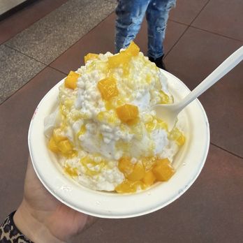 Iwalani's Shave Ice - Mango sticky rice - Food Trucks Near Me Iwalani's Shave Ice - Mango sticky rice - Food Trucks Near Me