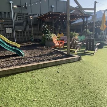 Crooked Hammock Brewery - Kids playground and our door seating - New American Near Me - Lewes, Delaware Crooked Hammock Brewery - Kids playground and our door seating - New American Near Me - Lewes, Delaware