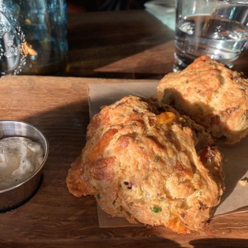 Manhattan Beach Post - Bacon Cheddar Buttermilk Biscuits - New American Near Me - Manhattan Beach, California Manhattan Beach Post - Bacon Cheddar Buttermilk Biscuits - New American Near Me - Manhattan Beach, California