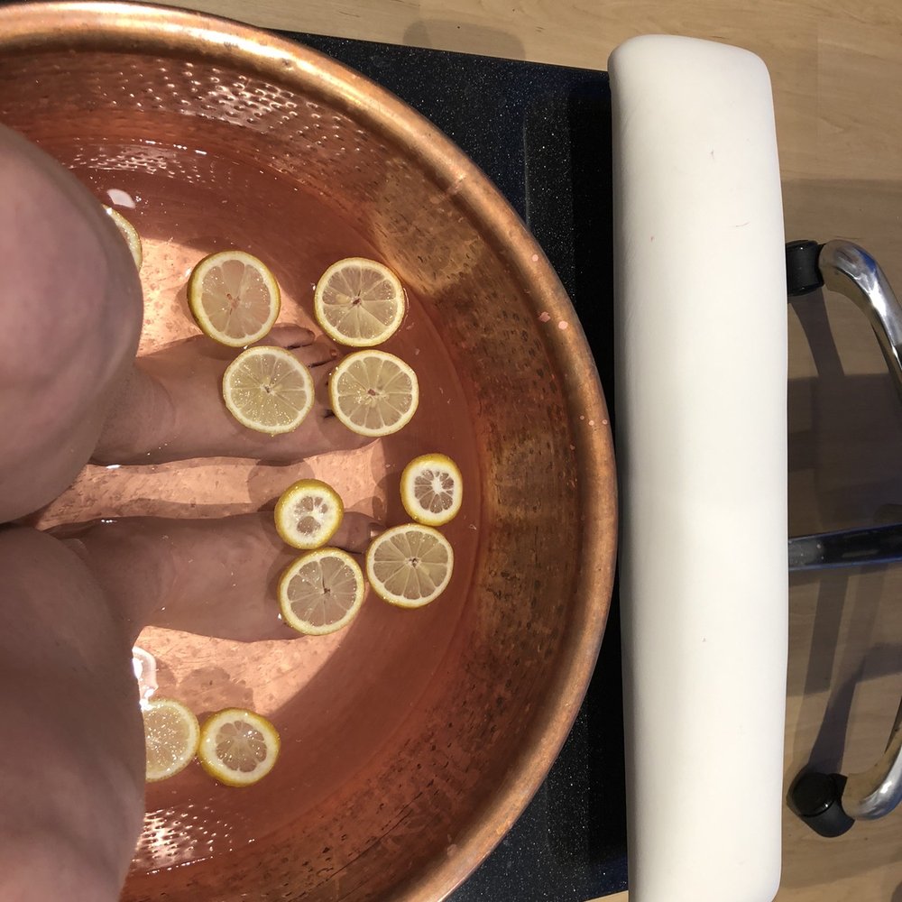 Bluebird Pharmacy and Spa - Micro-bacterial copper tub with lemons to start for pedicure. - Pharmacy Near Me - Ponte Vedra, Florida Bluebird Pharmacy and Spa - Micro-bacterial copper tub with lemons to start for pedicure. - Pharmacy Near Me - Ponte Vedra, Florida
