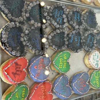 SloDoCo Donuts - Black Hearts, yes! - Donuts Near Me - San Luis Obispo, California