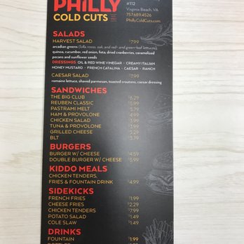 Philly Cold Cuts - Red Mill - Cheesesteaks Near Me - Virginia Beach, Virginia Philly Cold Cuts - Red Mill - Cheesesteaks Near Me - Virginia Beach, Virginia