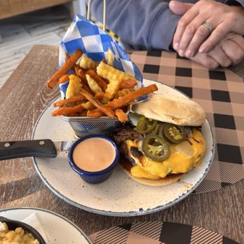 Mama Bird Southern Kitchen - -DOUBLE B- BRISKET BURGER - Southern Near Me - West Jordan, Utah