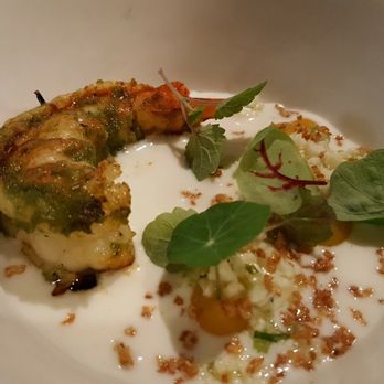 Barley Swine - Red shrimp, cauliflower, calamondin - New American Near Me - Austin, Texas Barley Swine - Red shrimp, cauliflower, calamondin - New American Near Me - Austin, Texas