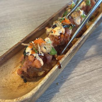 Sushi Mango - Crispy Spicy Tuna - Sushi Bars Near Me - Highlands Ranch, Colorado