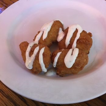 Wabash BBQ - Corn nuggets with ranch dressing - Barbeque Near Me - Excelsior Springs, Missouri