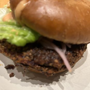 True Food Kitchen - Double cheeseburger, but they didn't have cheese or tomatoes - New American Near Me - Alpharetta, Georgia True Food Kitchen - Double cheeseburger, but they didn't have cheese or tomatoes - New American Near Me - Alpharetta, Georgia