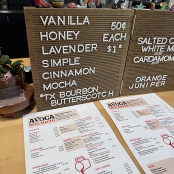 Avoca Coffee Roasters - Coffee & Tea Near Me - Denton, Texas