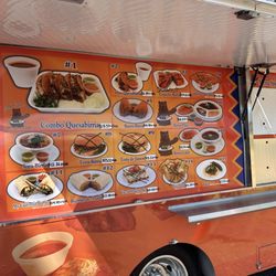 My California Food Truck - Menu