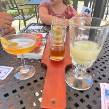 Mt Defiance Cidery & Distillery - Cider flight - Distilleries Near Me - Middleburg, Virginia Mt Defiance Cidery & Distillery - Cider flight - Distilleries Near Me - Middleburg, Virginia