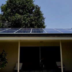 OC Solar Panel Cleaning - After Shot 33A - Clean Solar Panels. Started boosting energy production almost immediately.