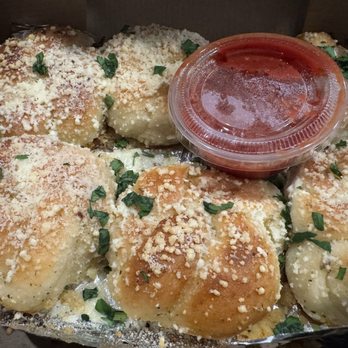 Hella Pie Pizza - 6 Garlic Knots + Marinara Sauce - Pizza Near Me - Tracy, California Hella Pie Pizza - 6 Garlic Knots + Marinara Sauce - Pizza Near Me - Tracy, California