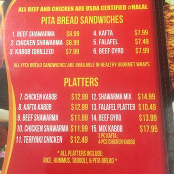Fatima's Grill - Mediterranean Near Me - Downey, California