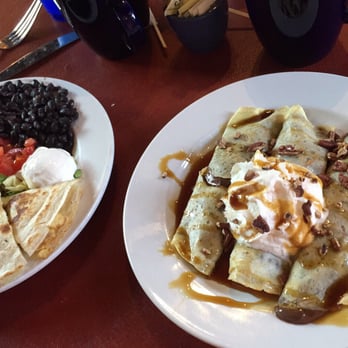 ADios Cafe - Nutella crepe and quesadilla de huevo! To die for!! Must try!! Yummi - Coffee & Tea Near Me - Atlanta, Georgia