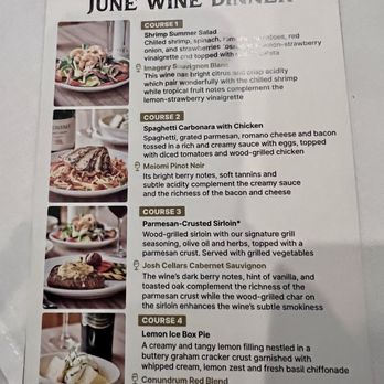 Carrabba's Italian Grill - Wine dinner features with a wine paring! - Italian Near Me - University Park, Florida Carrabba's Italian Grill - Wine dinner features with a wine paring! - Italian Near Me - University Park, Florida
