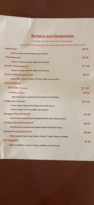 Menu photo 5 Greg's BBQ Belen, NM