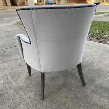 Budget Upholstery - Slipper chair, back - Furniture Reupholstery Near Me - San Antonio, Texas Budget Upholstery - Slipper chair, back - Furniture Reupholstery Near Me - San Antonio, Texas