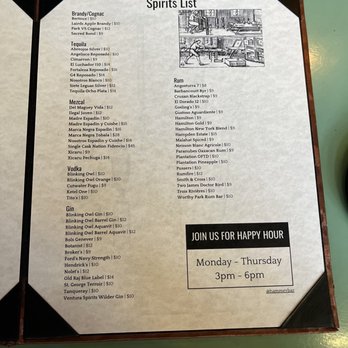 Hammer Workshop & Bar - Menu - Cocktail Bars Near Me - Anaheim, California Hammer Workshop & Bar - Menu - Cocktail Bars Near Me - Anaheim, California