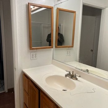 Y&J Construction - A before picture of the sink - General Contractors Near Me