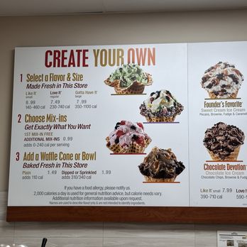 Cold Stone Creamery - Menu - Ice Cream & Frozen Yogurt Near Me - McKinney, Texas