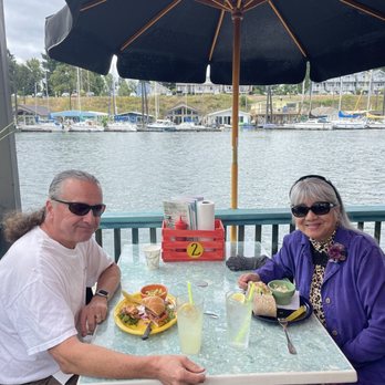 Island Cafe - Hard to smile with foods in our mouths! - American Near Me - Portland, Oregon