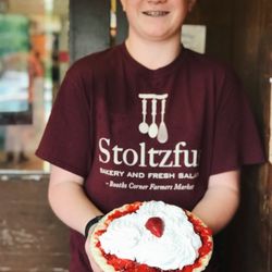 Stoltzfus Bakery and Fresh Salads - Seasonal Fresh Strawberry Pie