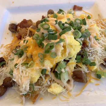 The Pan - The "Original" Loaded Hash Browns - Pizza Near Me - Gardena, California The Pan - The "Original" Loaded Hash Browns - Pizza Near Me - Gardena, California