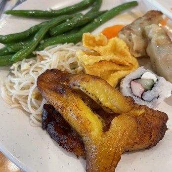 Hibachi Grill & Supreme Buffet - a plate of food - Buffets Near Me - Ballwin, Missouri