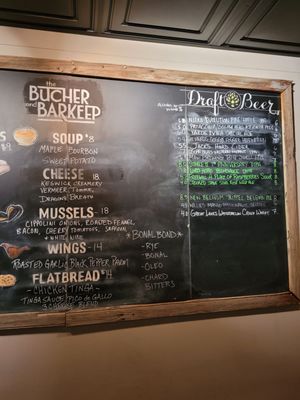 The Butcher and Barkeep by null