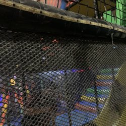 Urban Air Trampoline and Adventure Park - Website says they have sanitation practices in place. There is dust and grime everywhere. The facility is disgustingly dirty.